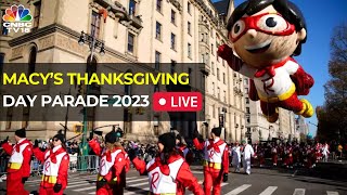 LIVE Macy’s Thanksgiving Day Parade 2023 live  Macys Parade Live From New York  USA Live  IN18L [upl. by Oakes]