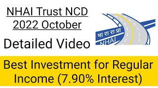 NHAI NCD 2022  NHAI Infra Trust NCD 2022  Review SunnySeth [upl. by Gwendolen]