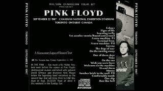 Pink Floyd Toronto 22 September 1987 [upl. by Servais]