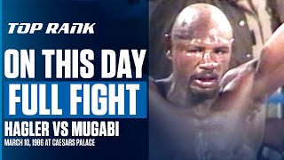 When Marvelous Marvin Hagler Tamed The Beast  MARCH 10 1986 [upl. by Salvatore]