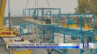 LiCycle enters commercial agreement with Glencore to buy product from Rochester Hub [upl. by Hildegarde620]