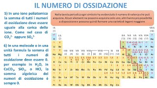 Numero di ossidazione e valenza [upl. by Nyladam]