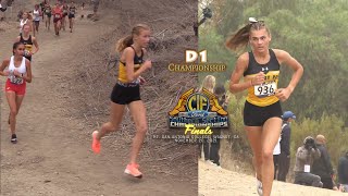 2021 XC  CIFss FINALS 6 Girls D1 Championship [upl. by Avelin]