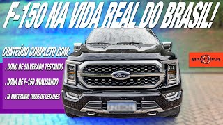 Avaliação mais que completa da Ford F150 Platinum V8 50 no Brasil Teste da vida real [upl. by Jer]