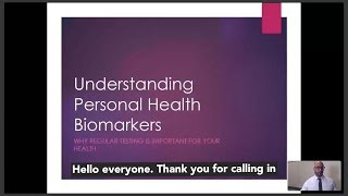 Webinar  Understanding Your Personal Health Biomarkers [upl. by Phillis]