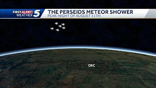 Will Oklahomans be able to view the Perseid meteor shower this weekend [upl. by Fabrianna671]