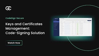 Understanding CodeSign Secure Keys and Certificates Management [upl. by Anairotciv]