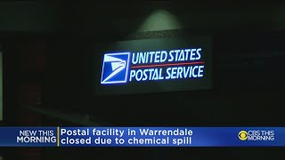 Warrendale Postal Facilty Shut Down Due To Chemical Spill [upl. by Lenora]