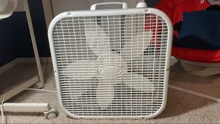 Lasko box fan reaches 10000 RPM [upl. by Hendry]