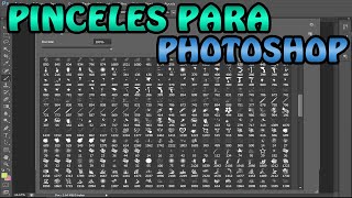 Pack de Pinceles Photoshop  brush Photoshop  como instalarlos [upl. by Adallard178]