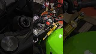 FXCNC steering damper 3year15k mile review on my Kawasaki ZX6R [upl. by Palmira]