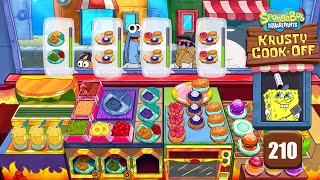 SpongeBob Krusty CookOff  Food Truck Event  Fiery Fist 0 Fritters  Part 210  iOS Android [upl. by Alastair633]