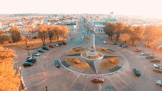 Plaza Batlle desde un drone ARTIGAS URUGUAY4K [upl. by Gerladina]