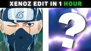 Editing Challenge  Remaking Xenoz Edit In 1 Hour  CapCut Amv tutorial  📲 [upl. by Dorothea]