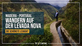 Madeira  Wandern auf der Levada Nova  LETSDOTHISde  VLOG 149 [upl. by Matti]