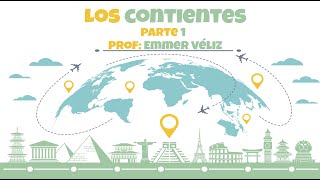 Los continentes Parte 1 6° Primaria [upl. by Ocirred597]