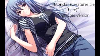 Creatures Lie here NIGHTCORE [upl. by Ebba]