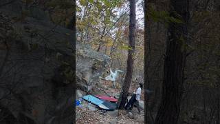 불암산볼더링길가v10 bouldering climbing rockclimbing boulder climbing climber climb [upl. by Sidnac157]