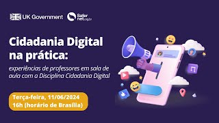 Cidadania digital na prática experiências de professores em sala de aula [upl. by Hultgren]