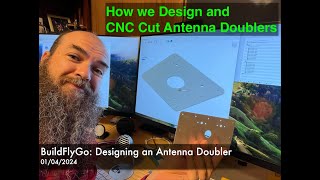 BuildFlyGo  Designing an Antenna Doubler for CNC Cutting [upl. by Sarah]