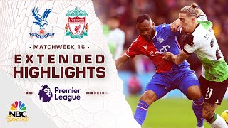 Crystal Palace v Liverpool  PREMIER LEAGUE HIGHLIGHTS  1292023  NBC Sports [upl. by Rikki]