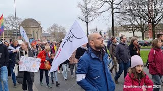 Internationaler Tag gegen Rassismus Demonstration Köln 21032024 [upl. by Piggy]