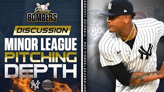 Yankees Have GREAT Pitching Depth in their Farm System  Baby Bombers Podcast  Episode 3 [upl. by Sevein381]