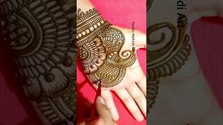 Wedding special fullhand mehndi design mehndi bridalmehndi youtubeshorts trending viralvideo [upl. by Suiraj416]