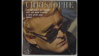 Christophe Les amoureux qui passent 1966 [upl. by Sandry404]