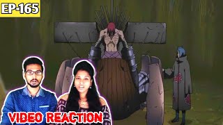 Naruto Shippuden EP165 Reaction 😳  Tamil Couple Reaction [upl. by Aivital86]