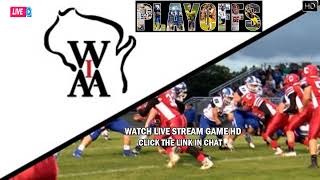 Belleville vs Lomira Live Stream  WIAA High Shcool Football Playoffs 2024 [upl. by Livvy]