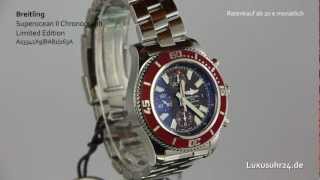 Breitling Superocean II Chronograph Limited Edition A13341X9 BA81 163A Luxusuhr24 ab 20 EuroMonat [upl. by Marysa]