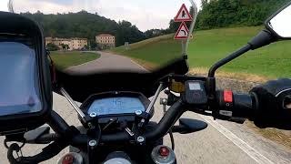 Summer evening ride on my electric motorbike through the Colli Euganei and Colli Berici [upl. by Elkraps]