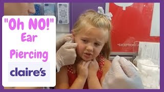 Ellas Ear Piercing at Claires [upl. by Liemaj364]