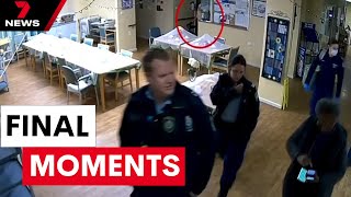 Final moments before greatgrandmother tasered in nursing home 7NEWS [upl. by Ange903]