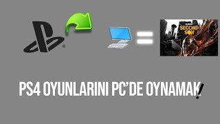 PS4 Oyunlarını PCde Oynamak TRde İLK [upl. by Brosine301]