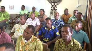 Fijian Minister officially launched the Biodiversity Conservation Training Program [upl. by Nomled784]