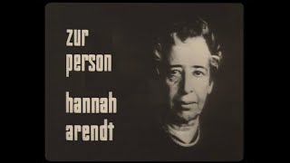 Entrevista O que fica é a língua materna  Hannah Arendt 1964  Legendas em Português  CEHA [upl. by Gittle]