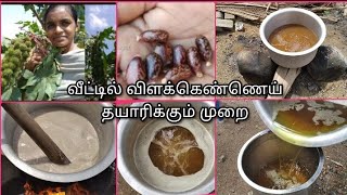 how to make castor oil at hometraditional method of making castor oil [upl. by Nolyar]