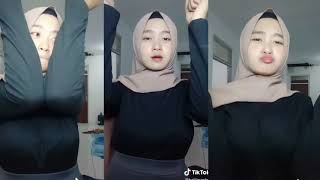 Jilbab challenge sikut tiktok bikin gagal fokus [upl. by Otecina94]