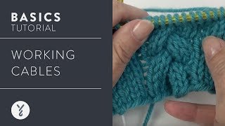 Learn to Knit Knitting Cables [upl. by Mord809]