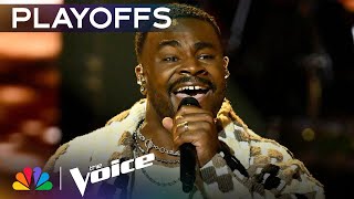 Jan Dan Brings the Coaches to Tears with Kansas quotDust in the Windquot  The Voice Playoffs  NBC [upl. by Zilla]