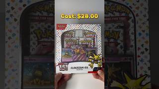 I open a Pokemon 151 Alakazam ex Collection Box [upl. by Esirtal]