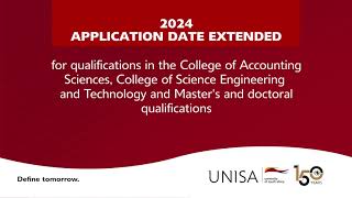 UNISA Application 2024 [upl. by Marchal139]