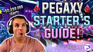 PEGAXY COMPLETE STARTERS GUIDE NEW 2022 Beginner Pegaxy NFT Game Tutorial [upl. by Anoed]