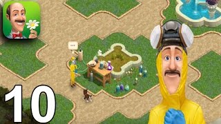 GARDENSCAPES NEW ACRES Walkthrough Gameplay Part 10  Day 10 iOS Android [upl. by Nrublim]