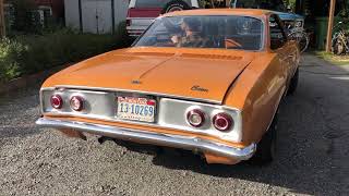 Chevrolet Corvair Monza 4 speed 1965 164cid flat six Great sounding OT20 cam [upl. by Ennail149]