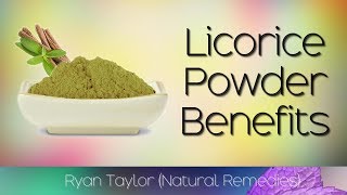 Licorice Powder Benefits amp Uses [upl. by Crissie245]