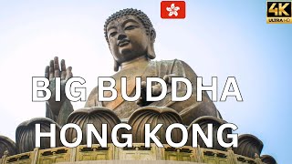 Scaling Heights Big Buddha Adventure in Lantau Island Hong Kong 🇭🇰 in 4K Ultra HD Walking Tour [upl. by Gonroff332]