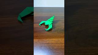 Origami Scorpion ASMR  shorts [upl. by Acinnej]